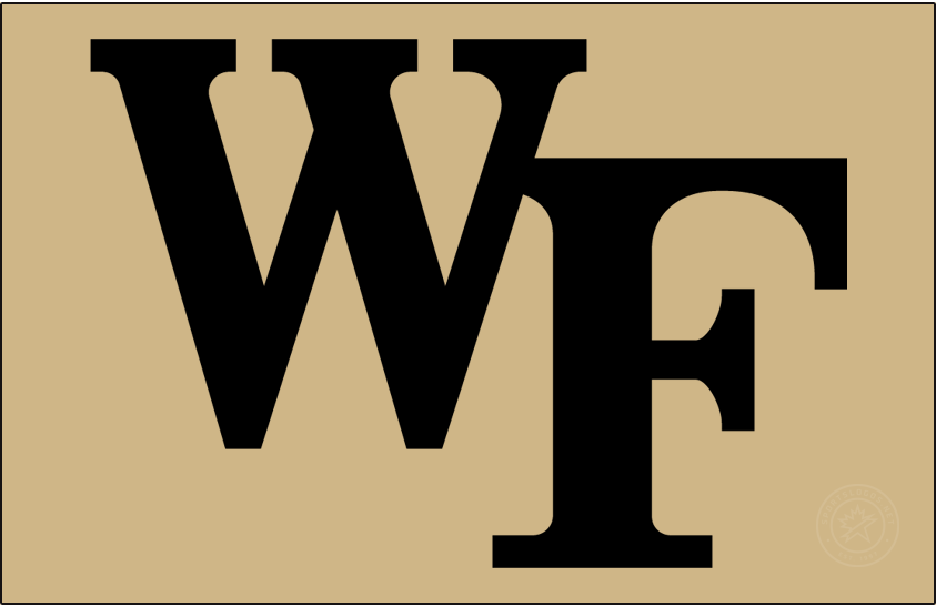 Wake Forest Demon Deacons 2019-Pres Primary Dark Logo diy DTF decal sticker